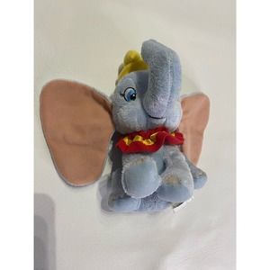 Disney Dumbo 8” Small Plush Stuffed Animal Elephant Floppy Ears